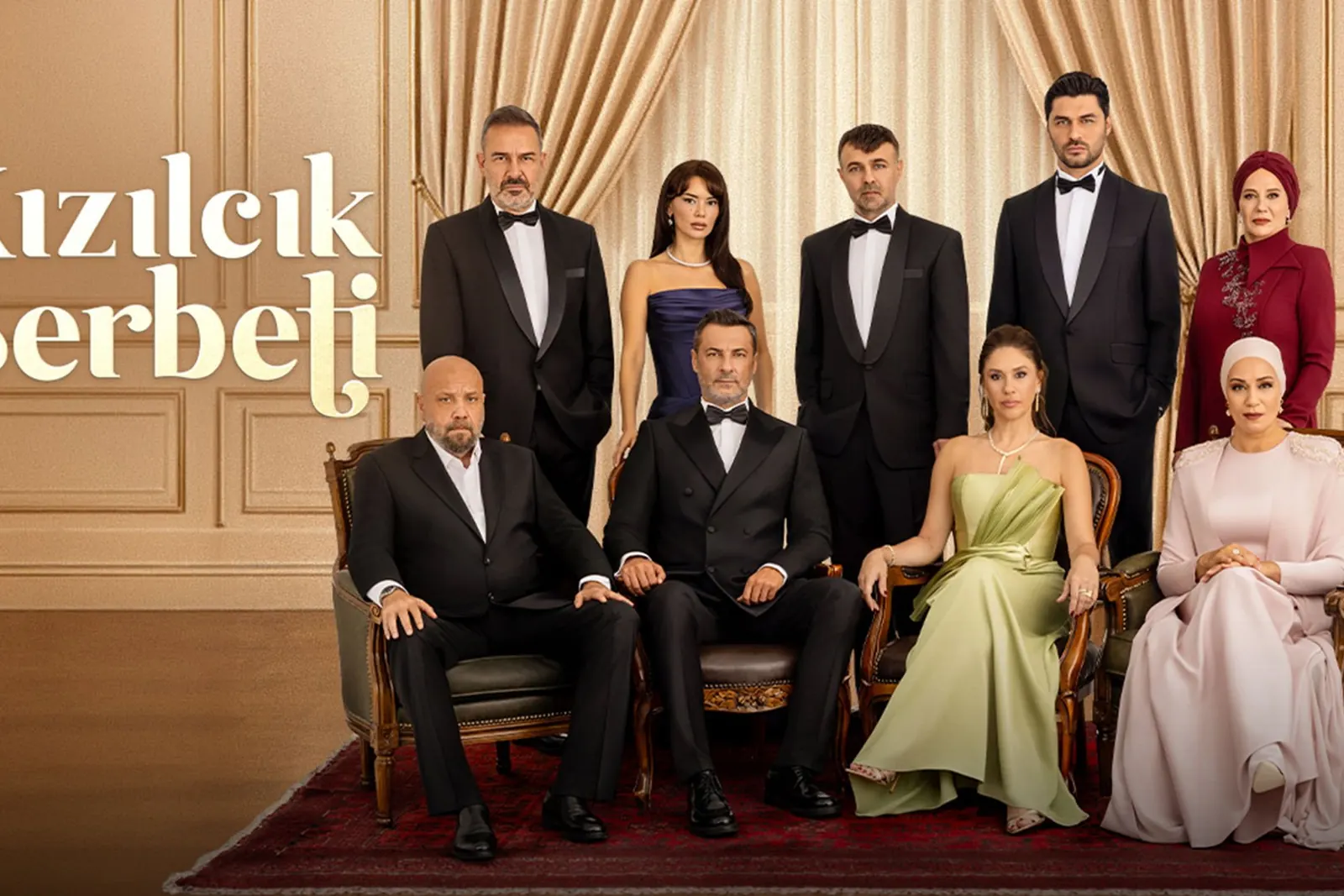 Kızılcık Şerbeti dizisinin resmi tanıtım görseli