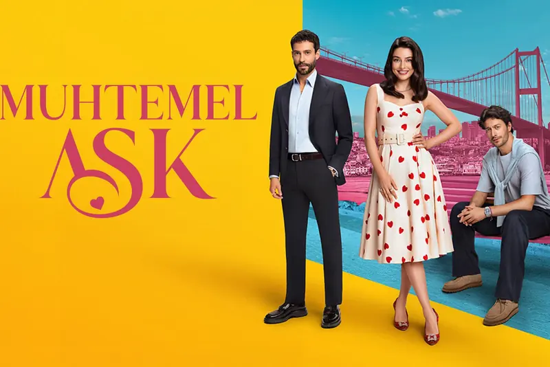 Muhtemel Aşk dizisinin resmi tanıtım görseli